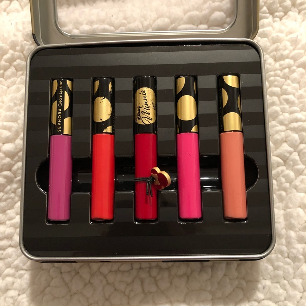 Minnie Mouse Sephora Collection Lipsticks